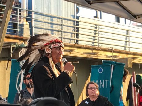 Chief Looking Horse on Standing Rock